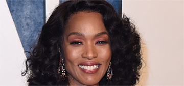 Angela Bassett wore Moschino to the VF Oscar Party, looked unbothered