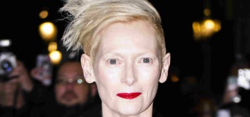 Tilda Swinton: ‘I was told to wear a mask at all times, and I’m not.’