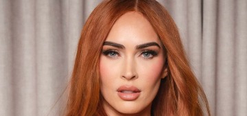 Megan Fox went to the VF Oscar party & flirted with Noah Centineo all night