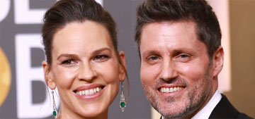 Hilary Swank and Philip Schneider welcome twins, a boy and a girl