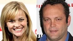 Reese Witherspoon & Vince Vaughn fighting on set