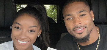 Simone Biles and Jonathan Owens got married in a civil ceremony in Houston