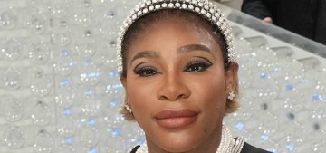 Serena Williams wore Gucci & announced her second pregnancy at the Met Gala