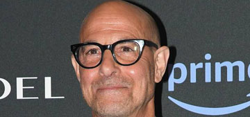Stanley Tucci’s wife ‘had to drag me kicking & screaming’ to cancer treatments
