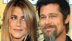 In Touch: Jennifer Aniston is in Mexico, waiting for Brad Pitt