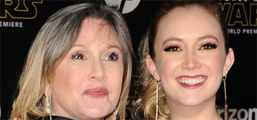 Billie Lourd: My mom Carrie Fisher’s brother and sister capitalized on her death