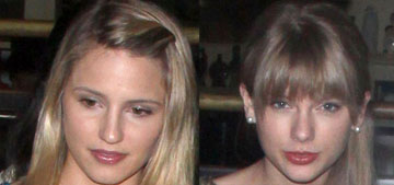 Dianna Agron on rumors she dated Taylor Swift: ‘That is so interesting’