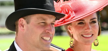 Princess Kate tried to touch Prince William at Ascot, it didn’t go well