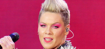 Pink had to deal with the cremated remains of a fan’s mom while performing
