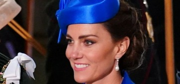 Princess Kate repeated a Catherine Walker coatdress for the ‘Scottish coronation’