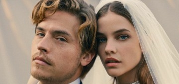Barbara Palvin & Dylan Sprouse’s Hungarian wedding was really beautiful