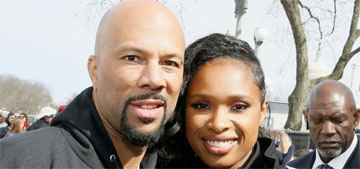 Jennifer Hudson on whether she’s dating Common: ‘he’s a beautiful man’