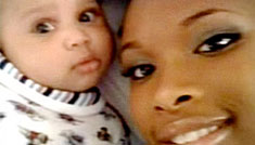 Jennifer Hudson shows photos of 4 month-old son, David, on Oprah