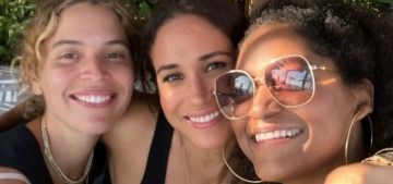 Duchess Meghan had lunch with two girlfriends & one of them posted a pic