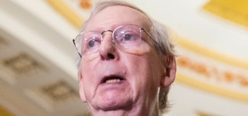 Mitch McConnell froze up in front of the media again, this time in Kentucky