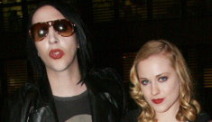 Marilyn Manson announces he’s back together with Evan Rachel Wood