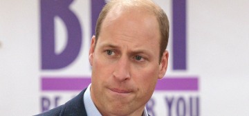 Prince William, a violent gaslighter, visited an anti-violence charity last Friday