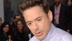 Robert Downey Jr. is hilarious at ceremony, jokes about “Hotson”