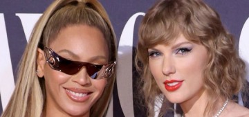 Taylor Swift & Beyonce had dinner together at Katsuya before Tay’s premiere
