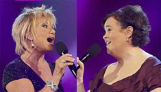 Susan Boyle realizes her dream of singing a duet with Elaine Paige