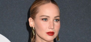 Jennifer Lawrence wore a black Dior ensemble to the WWD Honors: chic or funky?