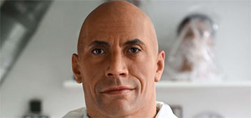 French wax museum denies whitewashing The Rock, calls it an honest mistake