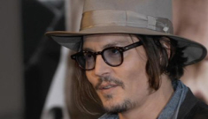 Why don’t people complain about Johnny Depp’s ugly scruff?