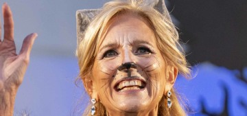 Dr. Jill Biden dressed up like her cat Willow for Halloween at the White House