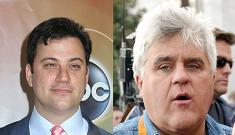 Jay Leno, Jimmy Kimmel appearing on each other’s shows