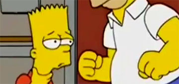 Homer Simpson says he won’t strangle Bart anymore: ‘times have changed’