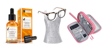 Fire blankets, a sequin tank, an electronics case and more