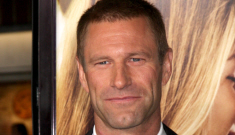 Aaron Eckhart dumped Molly Sims after she talked