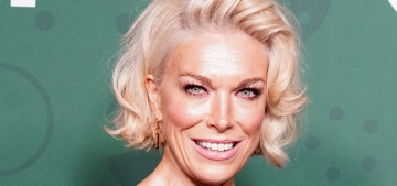“Hannah Waddingham really overdid the bronzer for a premiere” links
