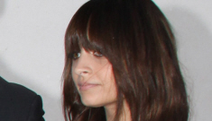 Nicole Richie debuts lovely new brunette look
