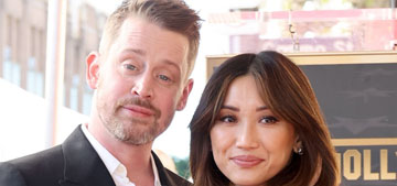 Macaulay Culkin was so sweet to fiancee Brenda Song at his Walk of Fame ceremony