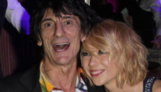 Ronnie Wood’s ex-girlfriend refers to him as a drunk and “an evil goblin king”