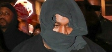 Kanye West performed in a black klansman hood in front of his children