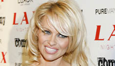 Pamela Anderson says she’s not pregnant with off-on-off husband’s baby