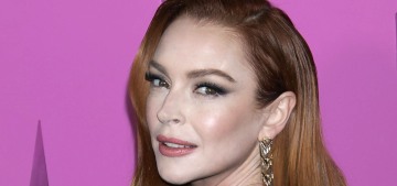 Lindsay Lohan wore Alexandre Vauthier to the ‘Mean Girls’ premiere in NYC