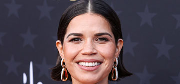 America Ferrera was honored with the See Her award at the Critics Choice Awards