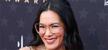 Ali Wong won at the Critics Choice Awards in green Givenchy: elegant and lovely?