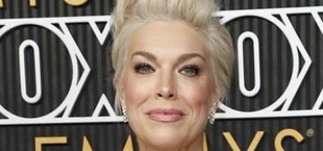 Hannah Waddingham wore a custom Marchesa to the Emmys: lovely or overworked?