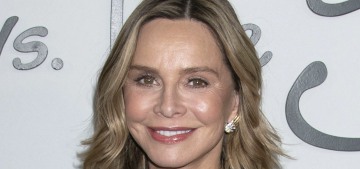 Calista Flockhart on her weight: ‘I just have small bones, and I just am lucky.’