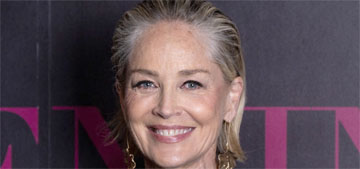 Sharon Stone: people who are embarrassed of being older are just stupid
