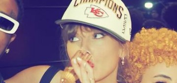Taylor Swift partied all night with the Kelce brothers after the Super Bowl