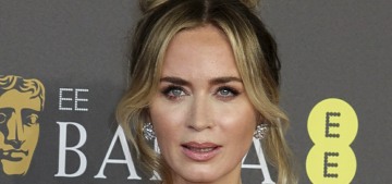 Emily Blunt wore Elie Saab to the 2024 BAFTAs: kind of ’80s & fabulous?