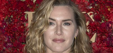 “Kate Winslet suited up for the premiere of her new HBO show, ‘The Regime'” links