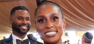 Issa Rae in forest green AMI Paris at the Oscars: gorgeous?