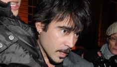 Colin Farrell attends his gay brother’s wedding reception