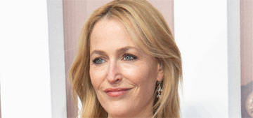 Gillian Anderson regrets returning to work on the X-Files 10 days after giving birth